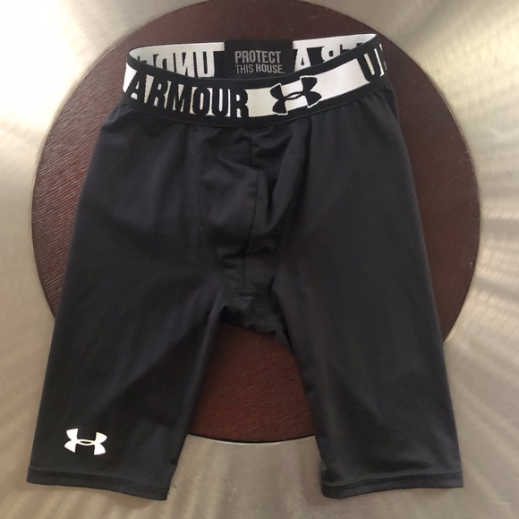 under armour fitted shorts heatgear